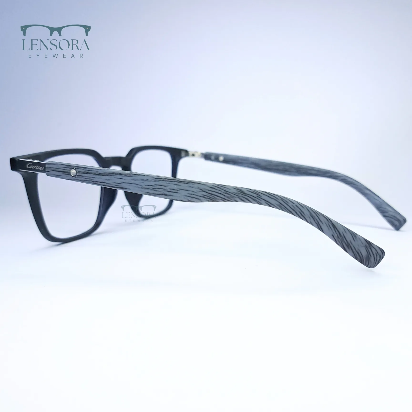 Retro Classic Matte Black Eyewear - Image 5